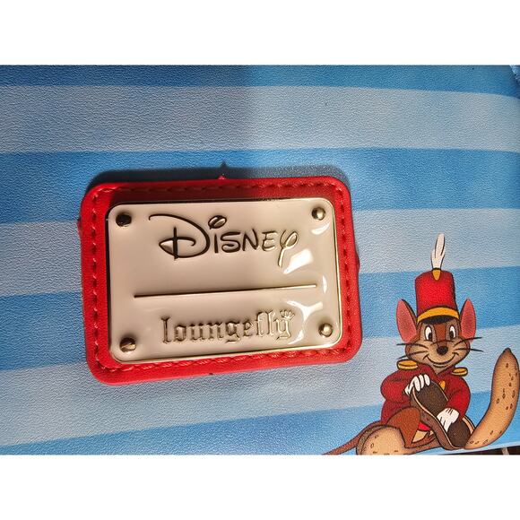 LOUNGEFLY DISNEY DUMBO BOOK SERIES ZIP AROUND WALLET Multicolor - Picture 3 of 5